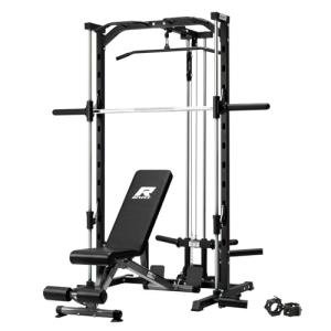 RitFit Multifunction Smith Machine Power Rack System