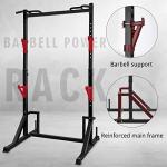 CANPA Adjustable Power Rack with Pull-Up Bar