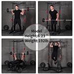 CANPA Adjustable Power Rack with Pull-Up Bar