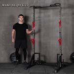 CANPA Adjustable Power Rack with Pull-Up Bar