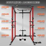 JELENS S21 Power Cage with Adjustable Cable Crossover