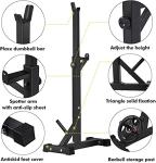 Adjustable Squat Rack Stand for Home Gym