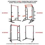 Sunny Health & Fitness Power Rack Bar Holder