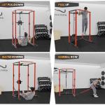 GarveeLife Power Cage with LAT Pulldown System