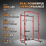 GarveeLife Power Cage with LAT Pulldown System