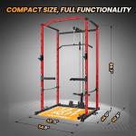 GarveeLife Power Cage with LAT Pulldown System