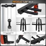 GarveeLife Power Cage with LAT Pulldown System