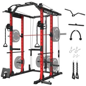 Mikolo Power Cage with Cable Cross and Bench