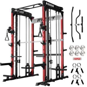 RitFit M1 Pro Smith Machine with Cable Crossover