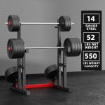 VANSWE Adjustable Squat Rack for Home Gym