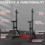 VANSWE Adjustable Squat Rack for Home Gym