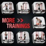 Mikolo 1500lbs Power Cage with LAT Pulldown