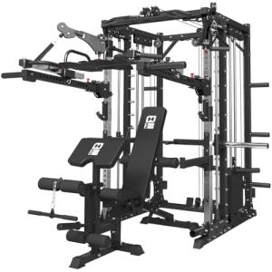 Commercial Smith Machine and Weight Bench Combo