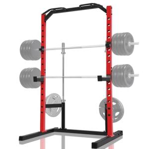 Adjustable Multifunctional Squat Rack for Home Gym
