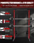 Adjustable Multifunctional Squat Rack for Home Gym