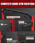 Adjustable Multifunctional Squat Rack for Home Gym