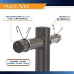 Marcy Vertical Olympic Weight Plate Rack