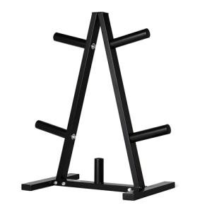 Olympic Weight Plate Tree Rack by Amazon Basics
