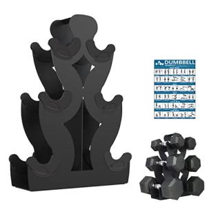 3-Tier Dumbbell Storage Rack for Home Gym