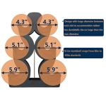 3-Tier Dumbbell Storage Rack for Home Gym