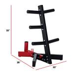 CAP Barbell Olympic Weight Plate Storage Rack