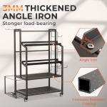 Adjustable 600LBS Dumbbell Rack with Wheels