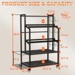 Adjustable 600LBS Dumbbell Rack with Wheels