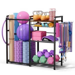 Homsorout Weight Rack – Home Gym Organizer