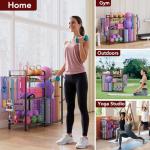 Homsorout Weight Rack – Home Gym Organizer