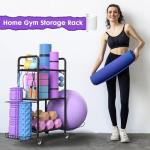 Home Gym Storage Rack for Exercise Equipment