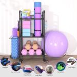 Home Gym Storage Rack for Exercise Equipment