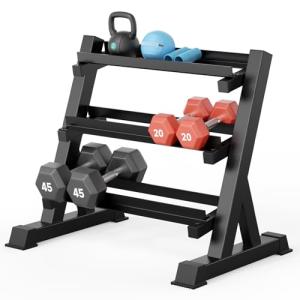 YOLEO 3-Tier Compact Dumbbell Storage Rack