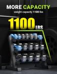 YOLEO 3-Tier Compact Dumbbell Storage Rack