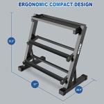 BEKING 3-Tier Dumbbell and Weight Storage Rack
