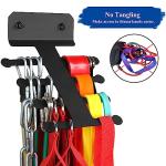 Resistance Band and Jump Rope Storage Rack