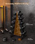 AKYEN Compact A-Frame Dumbbell Rack Stand