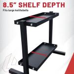 Lifeline Fitness Kettlebell Storage Solution