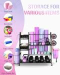 Mythinglogic Dumbbell Rack with Wheels and Hooks