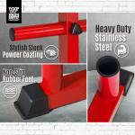 Olympic Weight Plate Rack with Barbell Holders