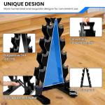 A-Frame Dumbbell Rack - Holds 260 lbs