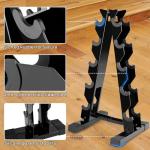 A-Frame Dumbbell Rack - Holds 260 lbs
