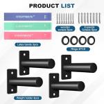 Wall Mounted Olympic Weight Plate Storage Rack