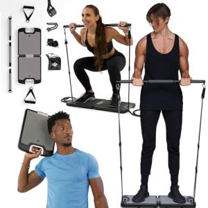 EVO Portable Home Gym with 8 Resistance Bands