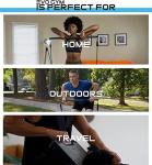 EVO Portable Home Gym with 8 Resistance Bands