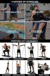 EVO Portable Home Gym with 8 Resistance Bands