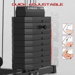 Multifunctional Home Gym Workout Station with Weights
