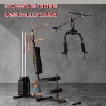 Multifunctional Home Gym Workout Station with Weights