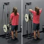 Valor Fitness Wall-Mounted Cable Machine for Home Gym