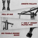 DONOW Cable Crossover Machine for Home Gym