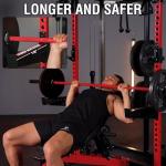 Mikolo 2000LB Power Rack with Dual Pulley System